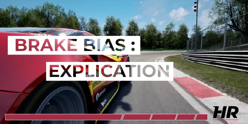 Brake bias simracing