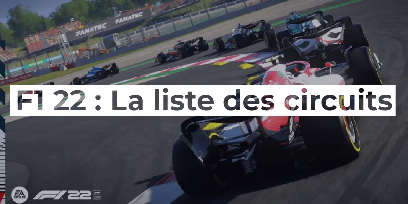F1 22 Circuits