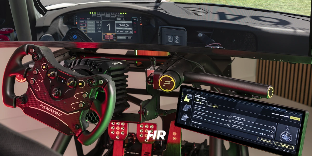 Le Corsair XENEON EDGE comme dashboard ultrawide pour votre cockpit Fanatec