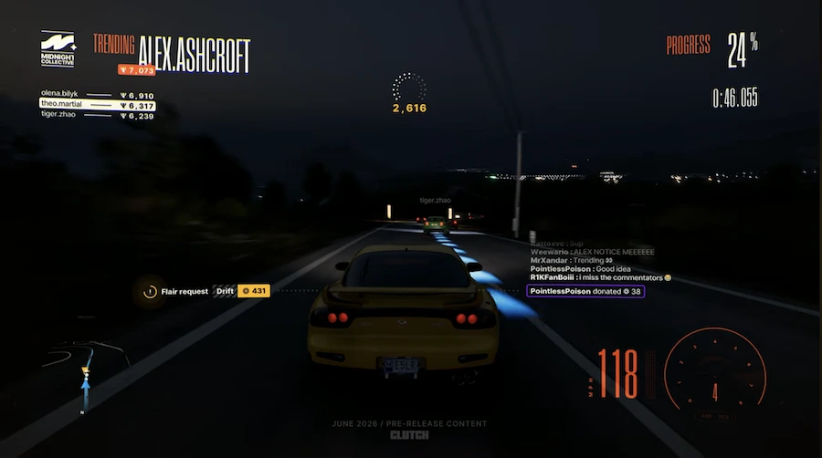 CLUTCH NUIT