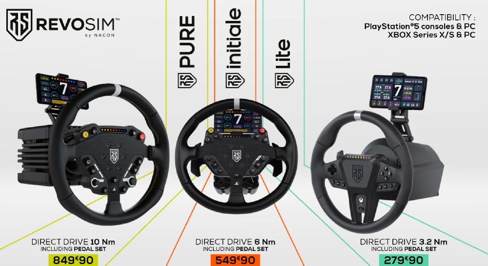 revosim console prix